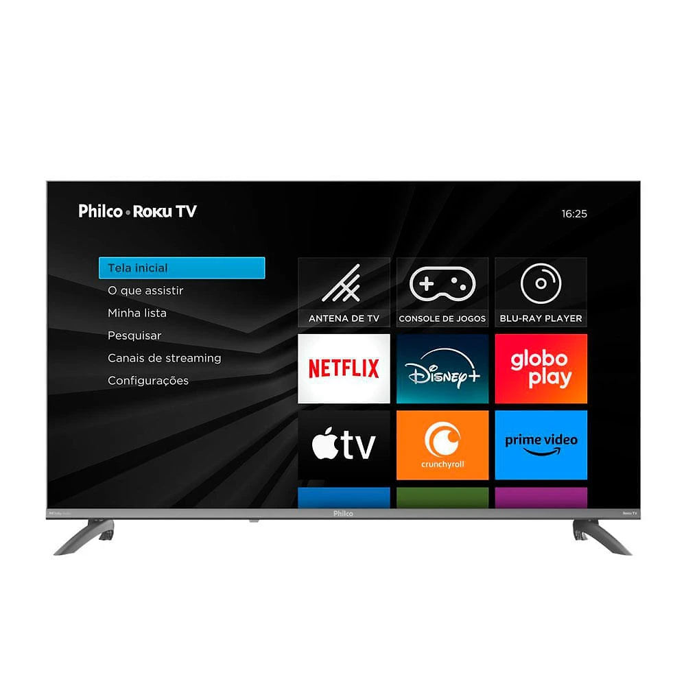 Smart TV 43" Philco Roku TV HDR10 Dolby Audio P43CRA