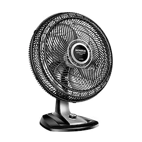 Ventilador de Mesa Mondial VTX-50-8P Preto - 50 cm