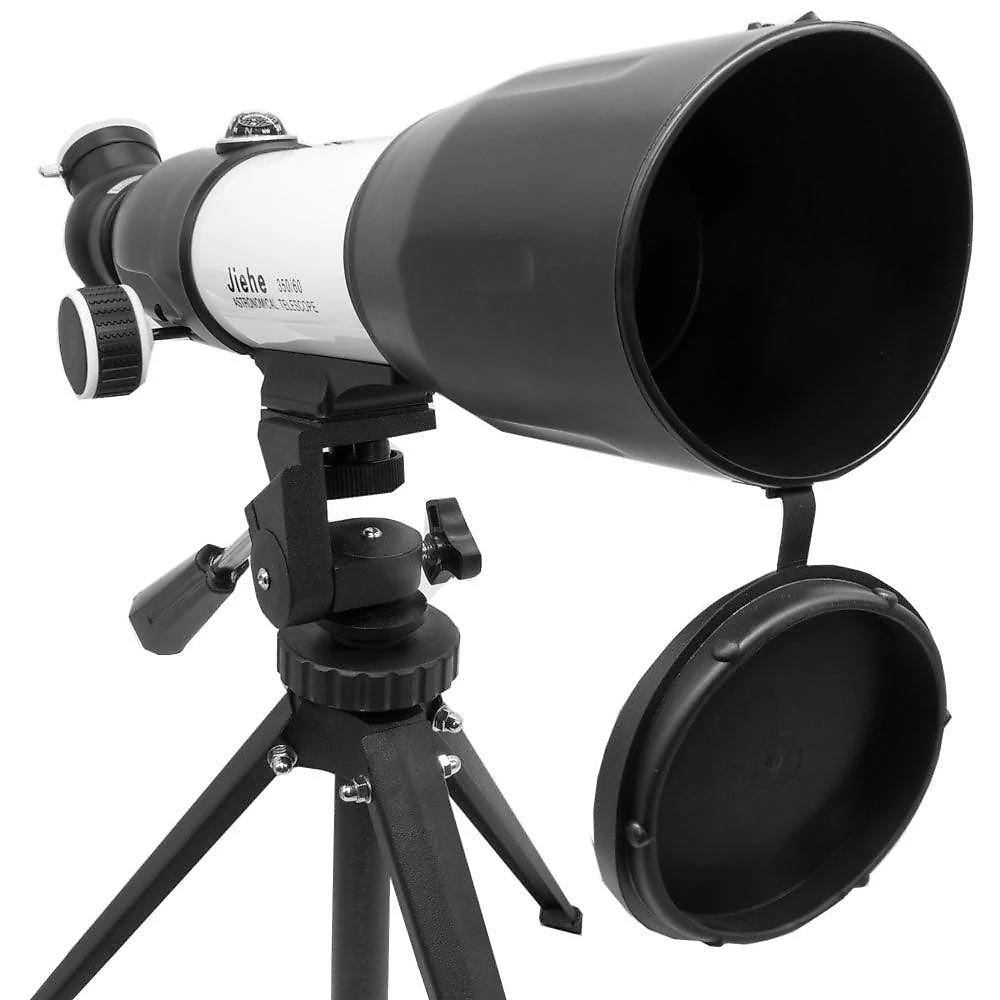 Telescópio Astronômico Lorben Observação Terrestre E Celeste 350x60mm Com Tripé