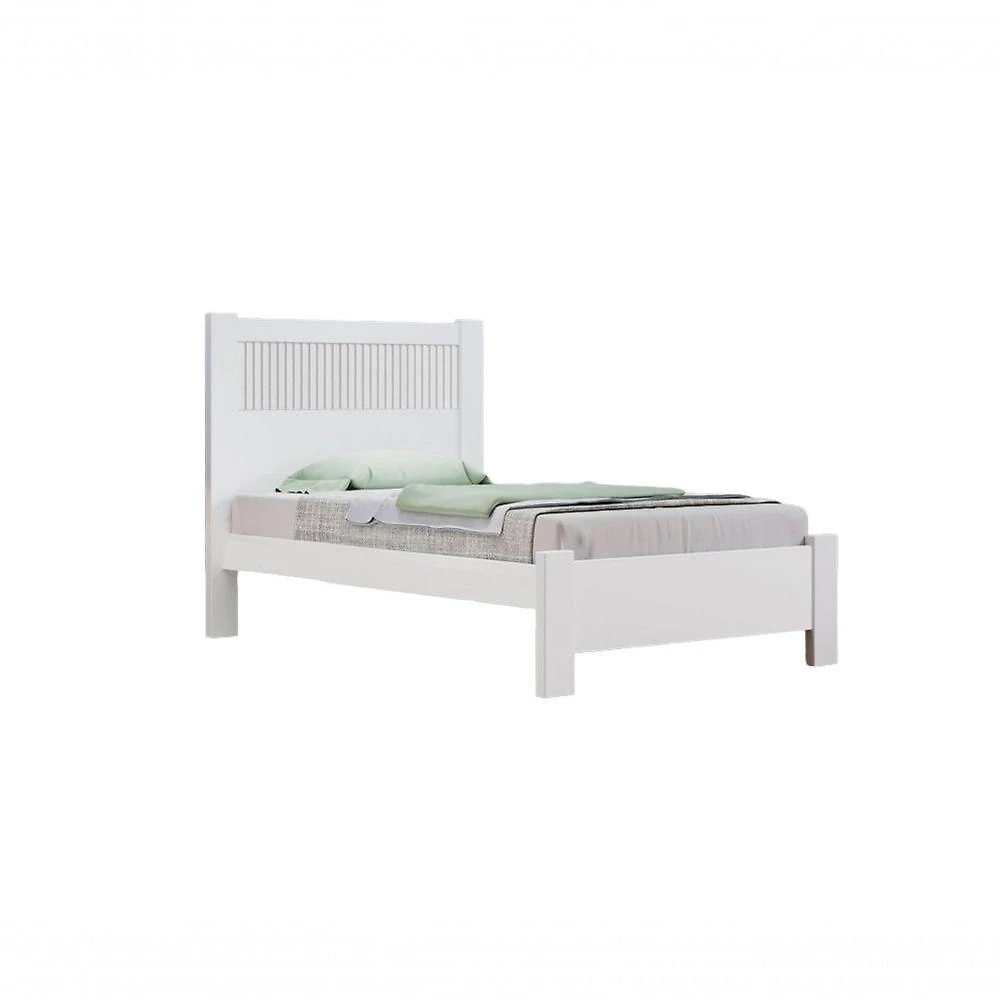 Cama Solteiro Ripada Primícia Plus - D' Doro Branco-ripado