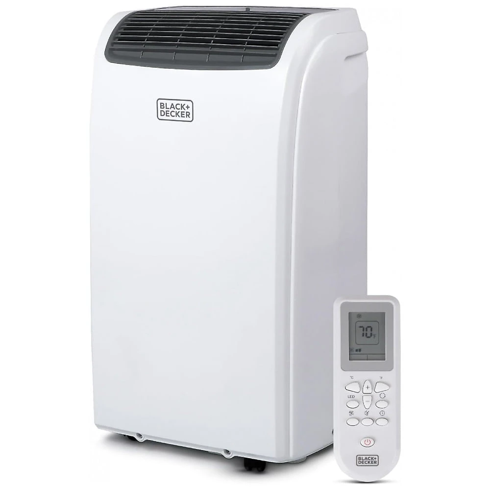 Ar Condicionado Portátil Inteligente BLACK+DECKER com Aquecimento, 12.000 BTU Resfriamento, 8.000 BTU SACC, 9.000 BTU Aquecimento para Ambientes