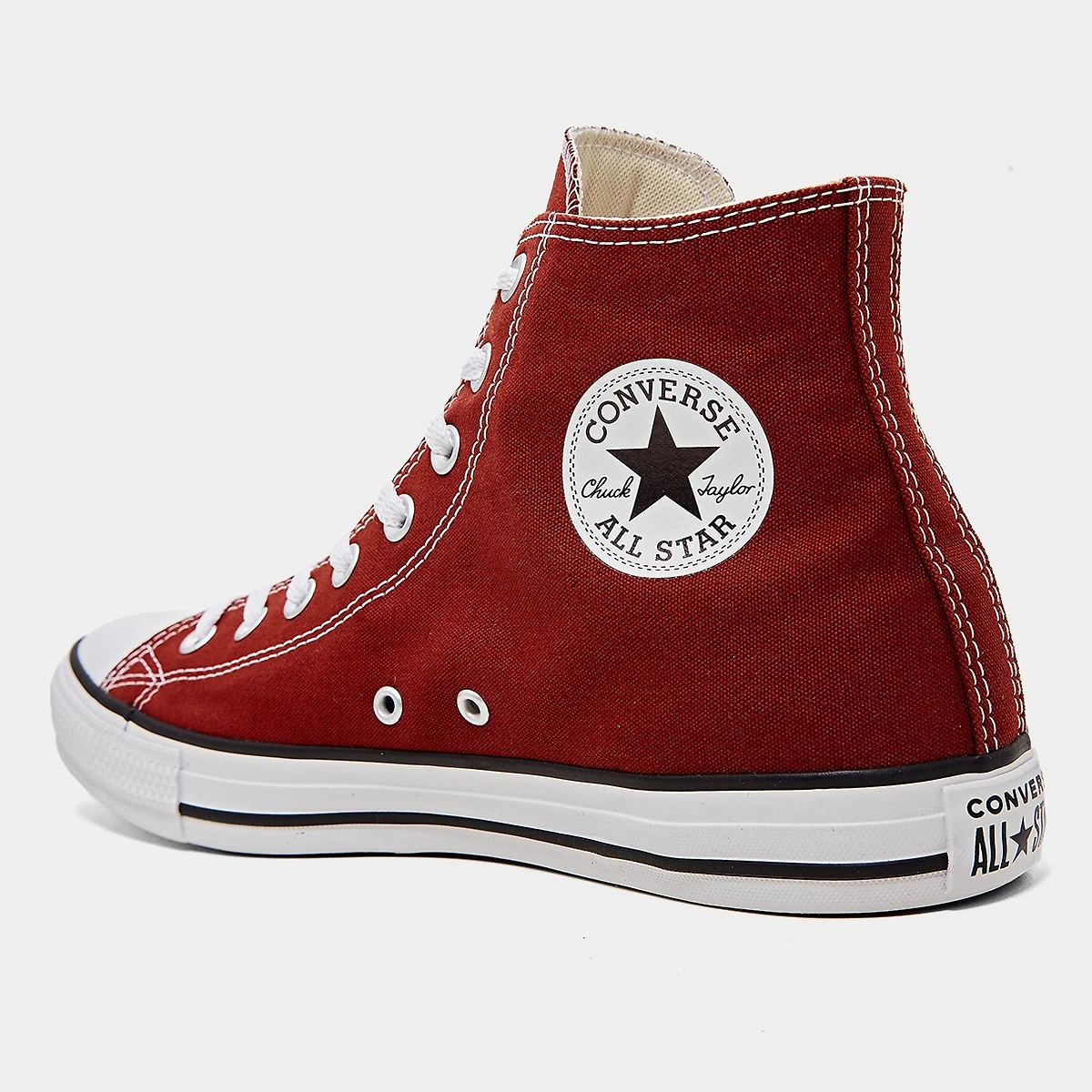Miniatura Tênis Converse All Star Chuck Taylor Cano Alto Vermelho Escuro - 33
