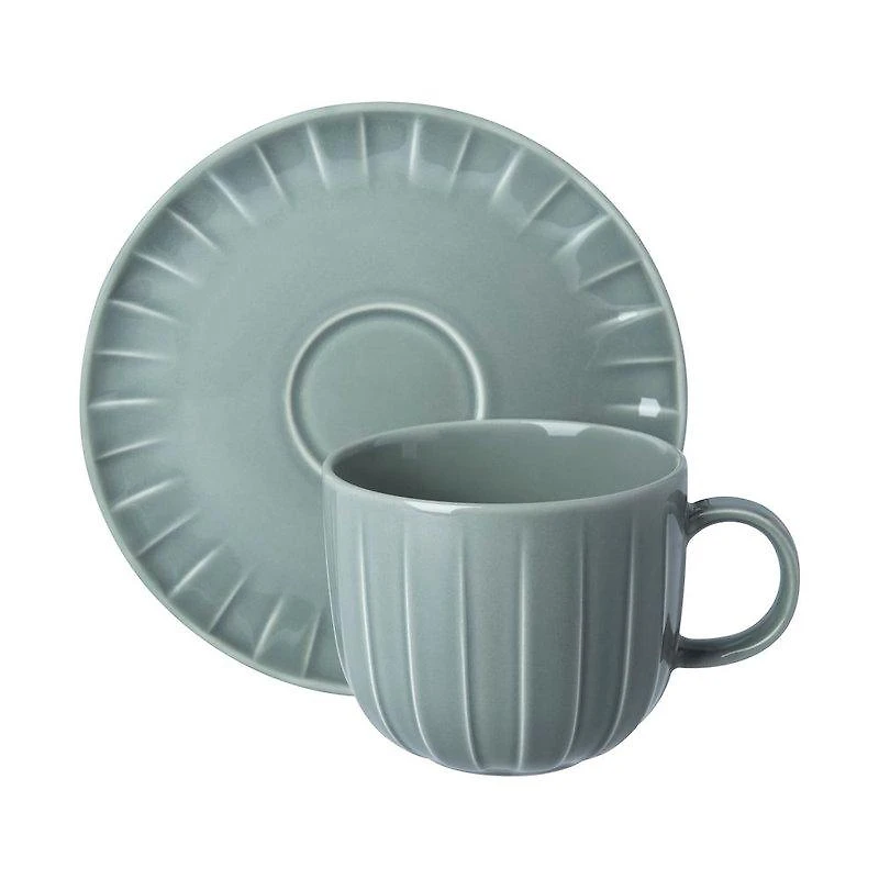 XICARA DE CHA VERT 280 ML 11 5 CM NTCS HOME STYLE