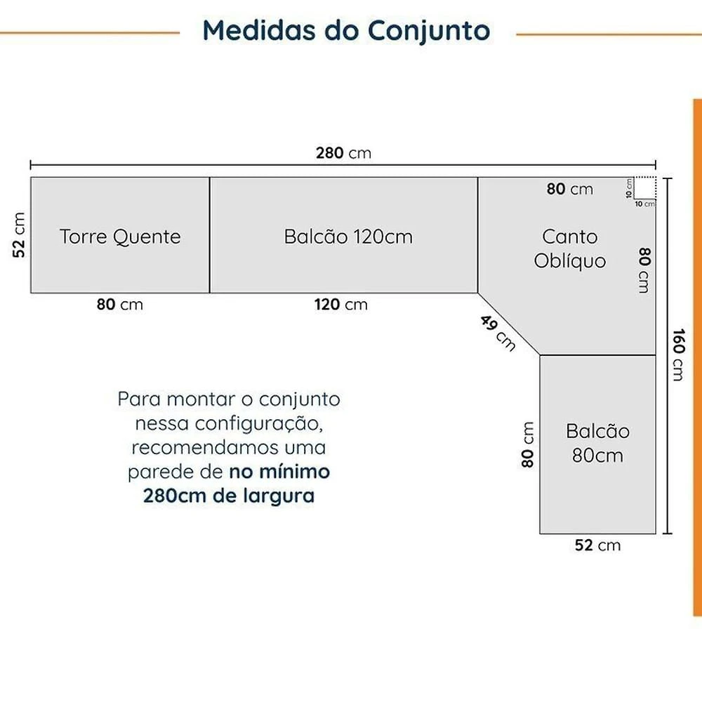 Miniatura Cozinha Modulada 7 Peças com Tampo 1 Torre 3 Aéreos 3 Balcões Arizona Cabecasa Madeiramadeira Figueira/Menta