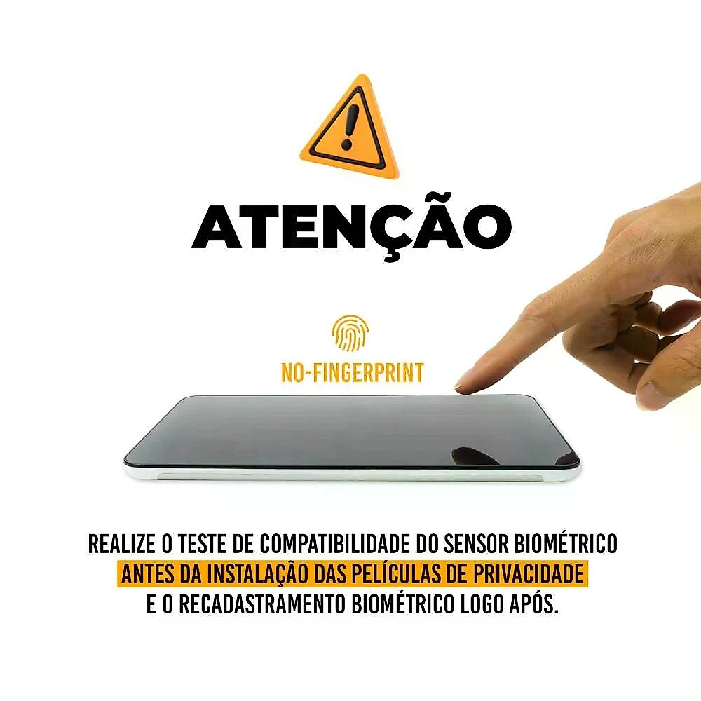 Kit Capa Symetric Preta e Película Defender Pro Privacidade para iPhone 15 Pro - Gshield