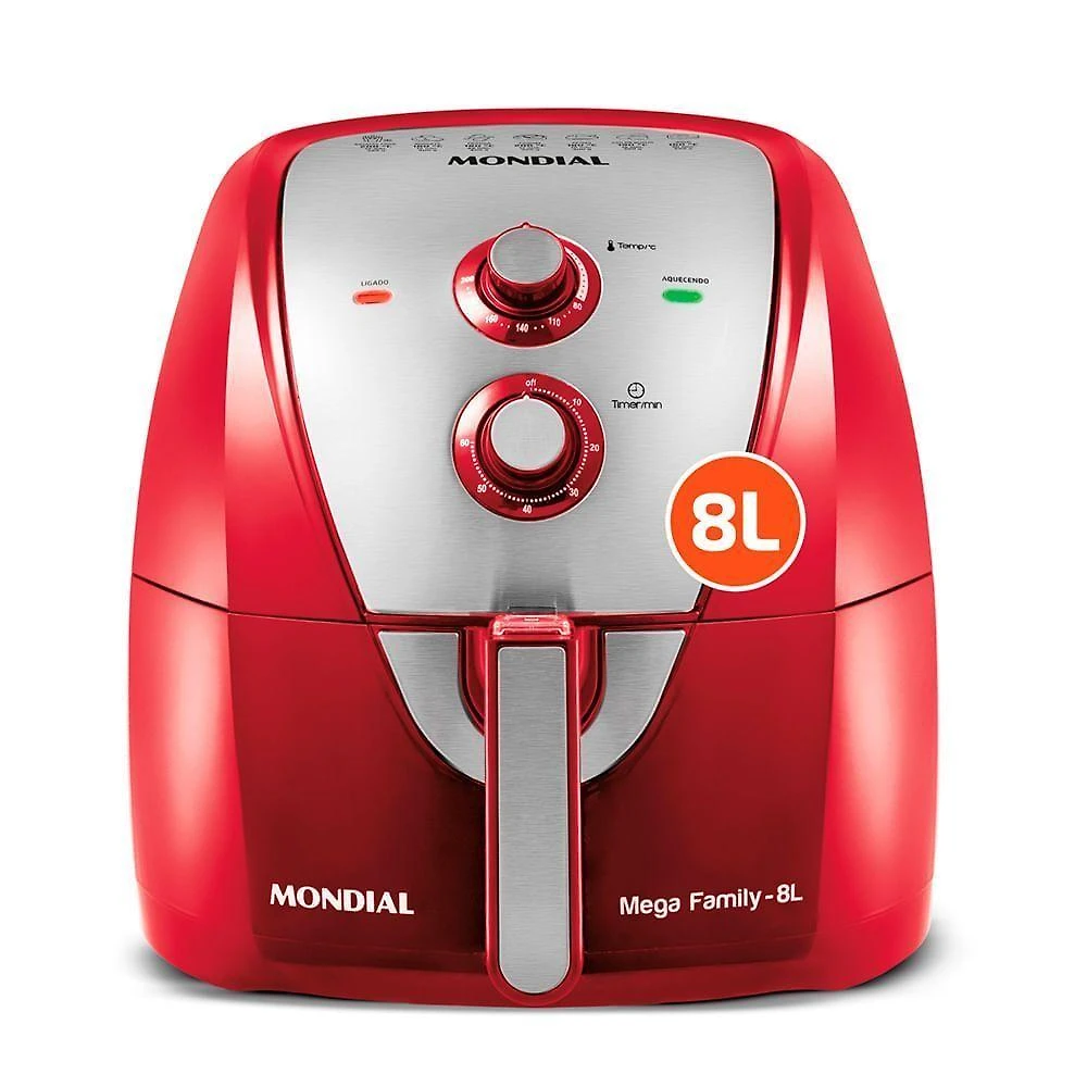 Fritadeira Sem óleo Air Fryer Mondial 8 Litros 60hz 127V
