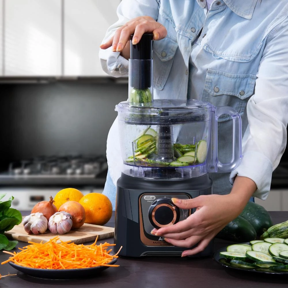 Multiprocessador arno multichef mp72 1000w 24 funções com liquidificador