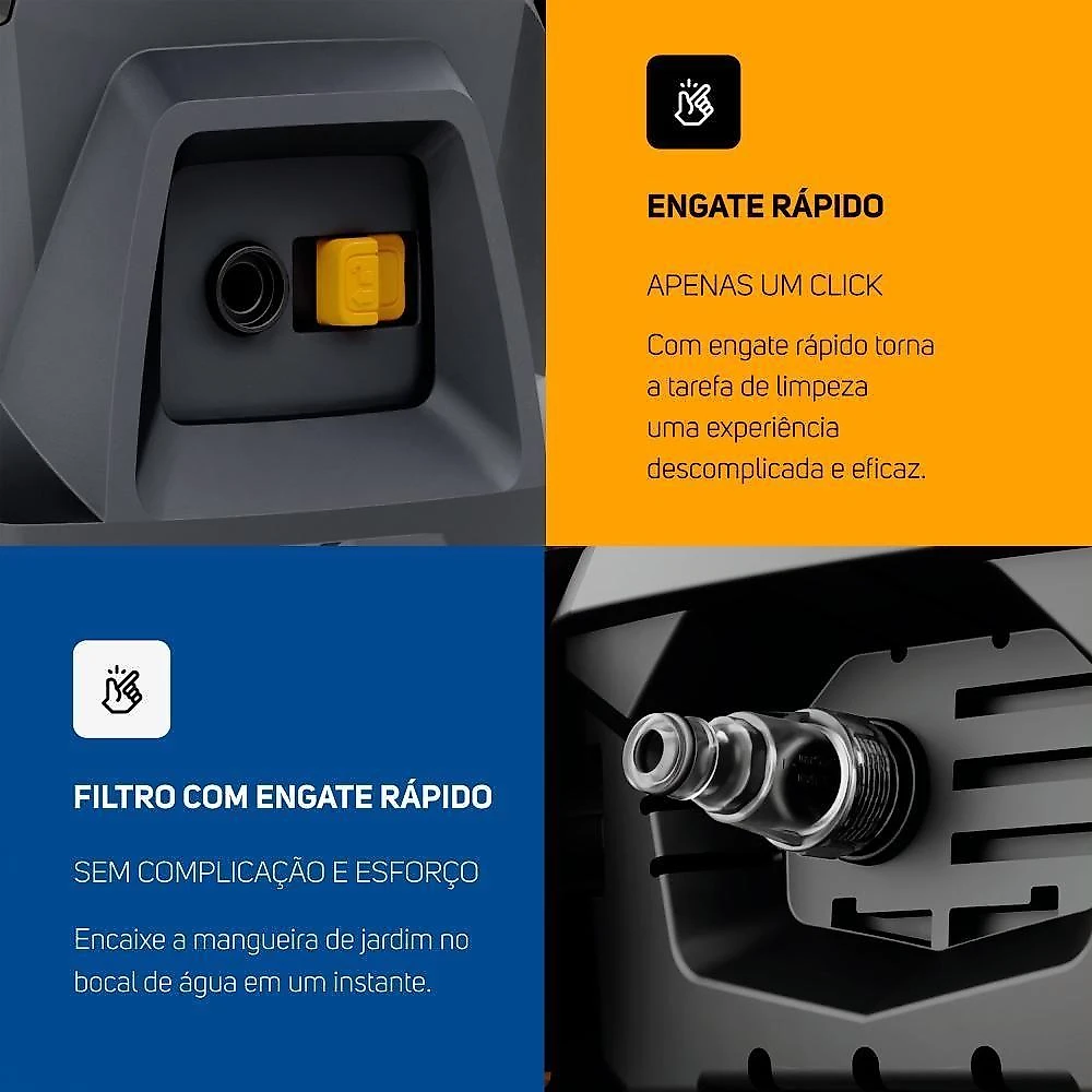 Desobstruidora De Alta Pressão 1500W 1750PSI WAP Ousada Wl 2610 Ultra 110V