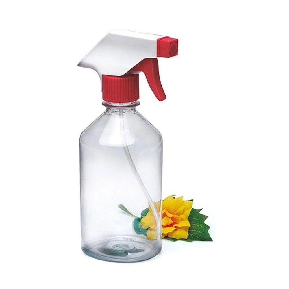 Pulverizador Paris Liso Plástico 450ML Pulverização Uniforme Vermelho Artinian Paris