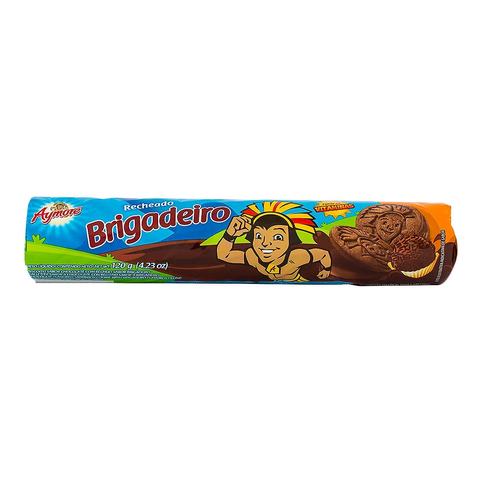 Biscoito Recheado Aymoré Sabor Brigadeiro com 120g