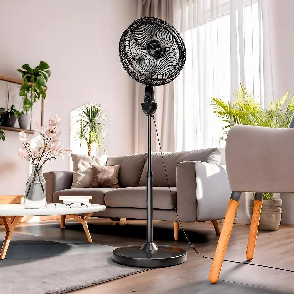 Ventilador de Coluna Britânia 160W 40cm 6 Pás 3 Velocidades BVT44A 220V