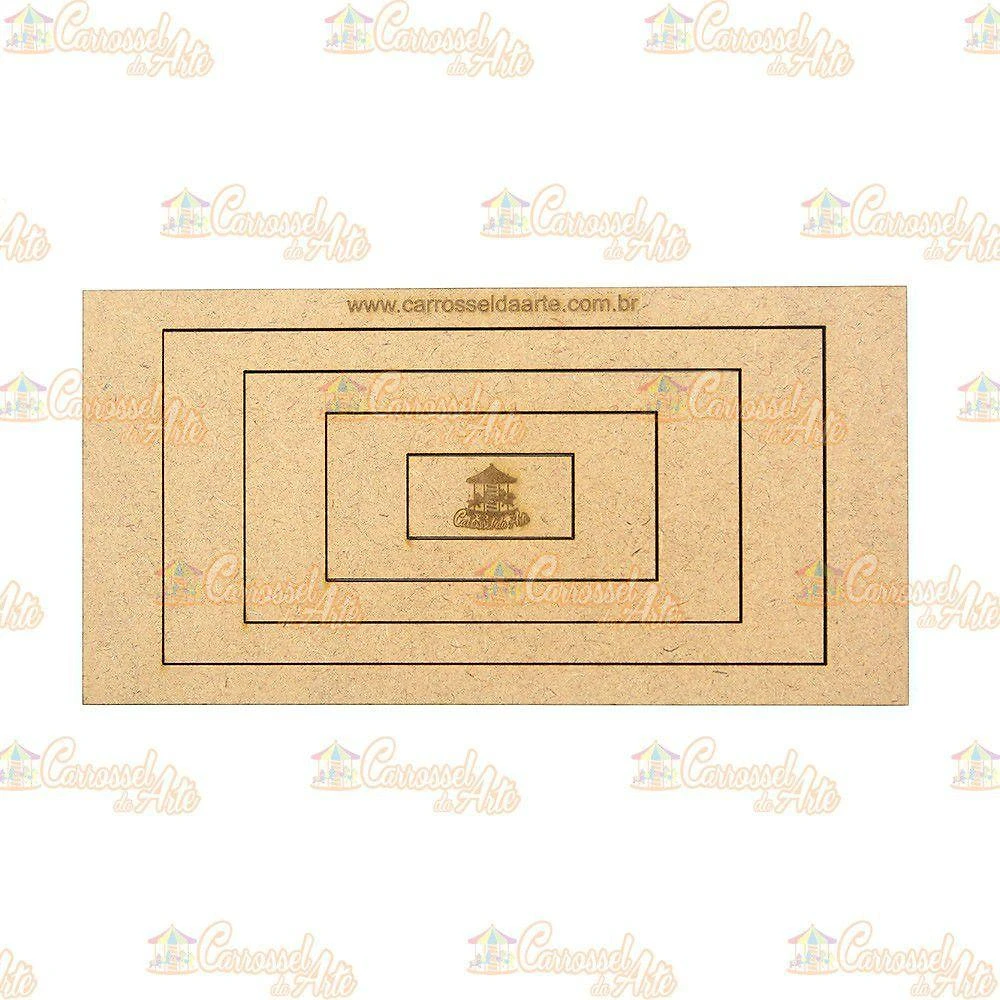 Gabarito Retângulo Mdf G016