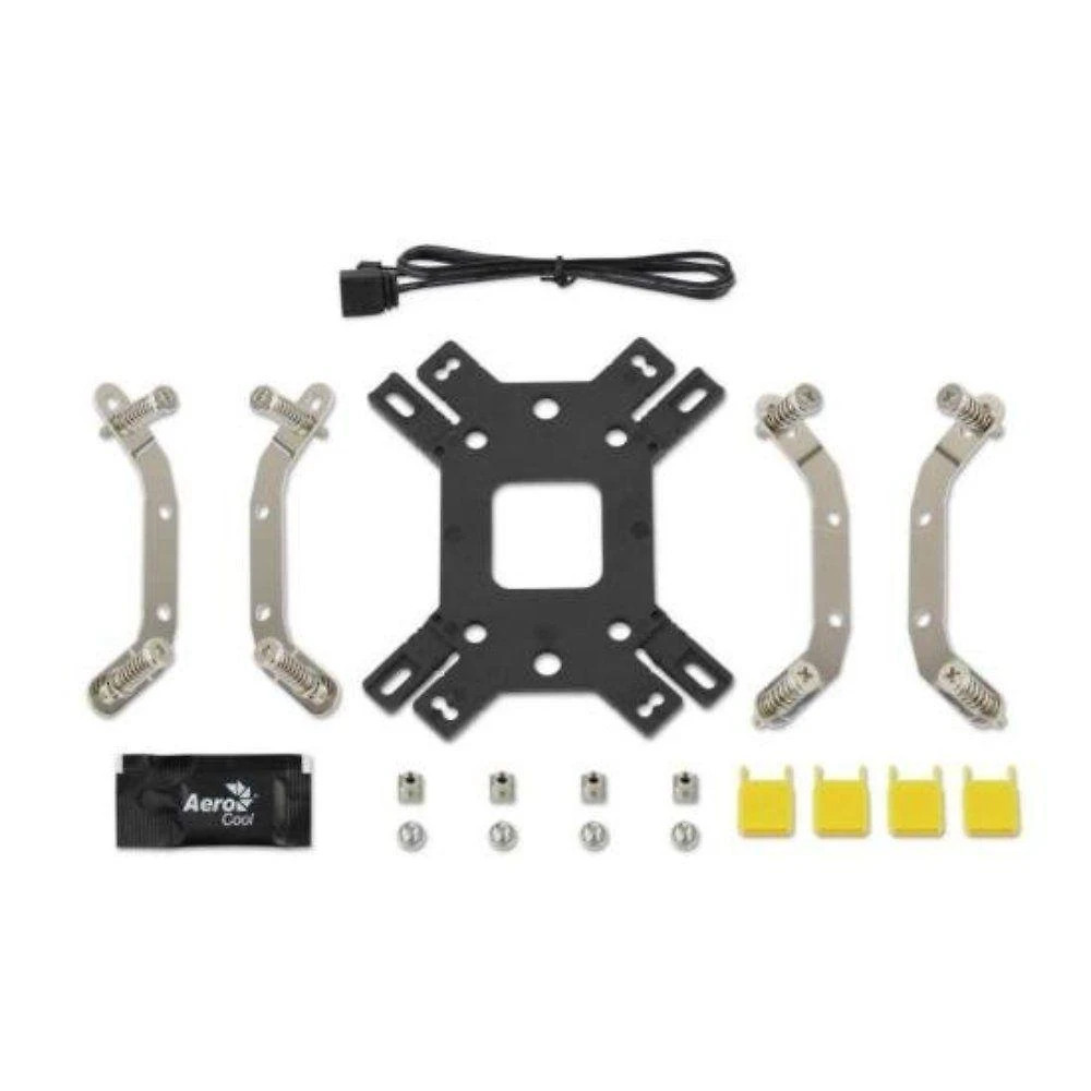 Cooler para Processador Cylon 4F Argb Pwm Top Down Cooling Preto Aerocool