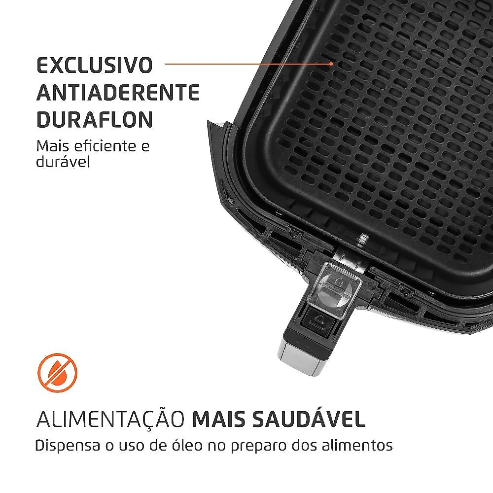 Fritadeira Mondial Air Fryer 5 Litros AFN50BI Preta 220V 220V