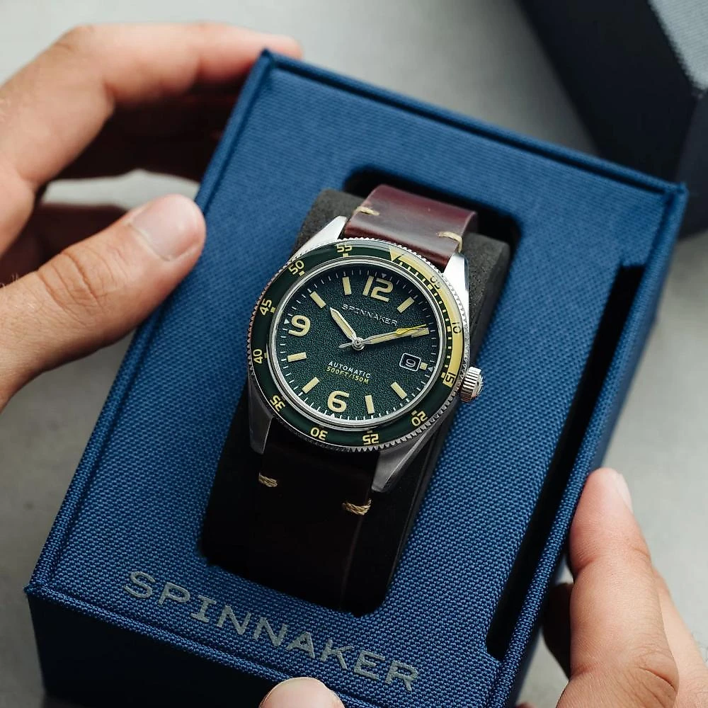 Relógio Spinnaker Fleuss Automatic Lagoon Green SP-5055-0C