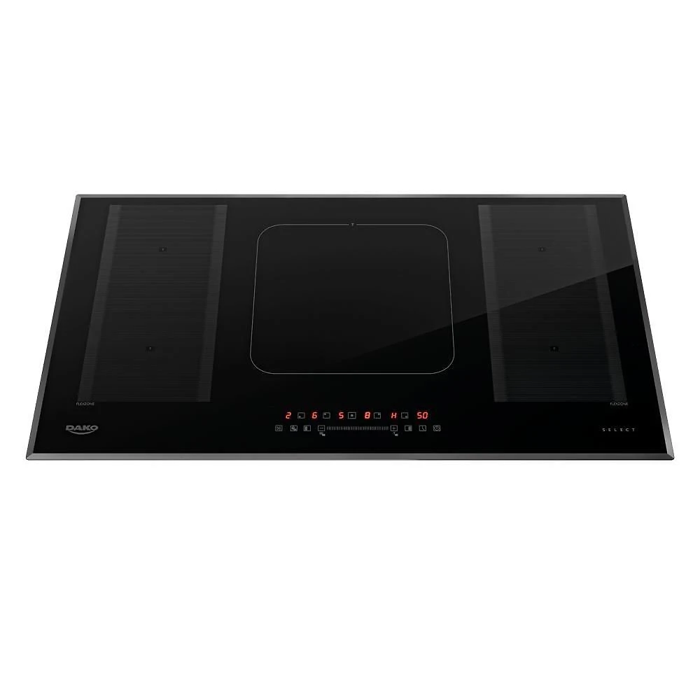 Cooktop De Indução 5 Bocas Dako Select Com Zona Flexível 220V