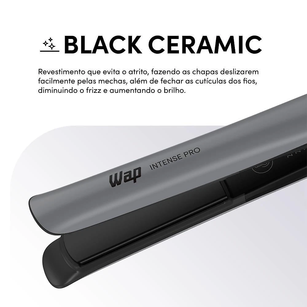 Prancha De Cabelo Wap Intense Pro 482°f Wp482 Bivolt