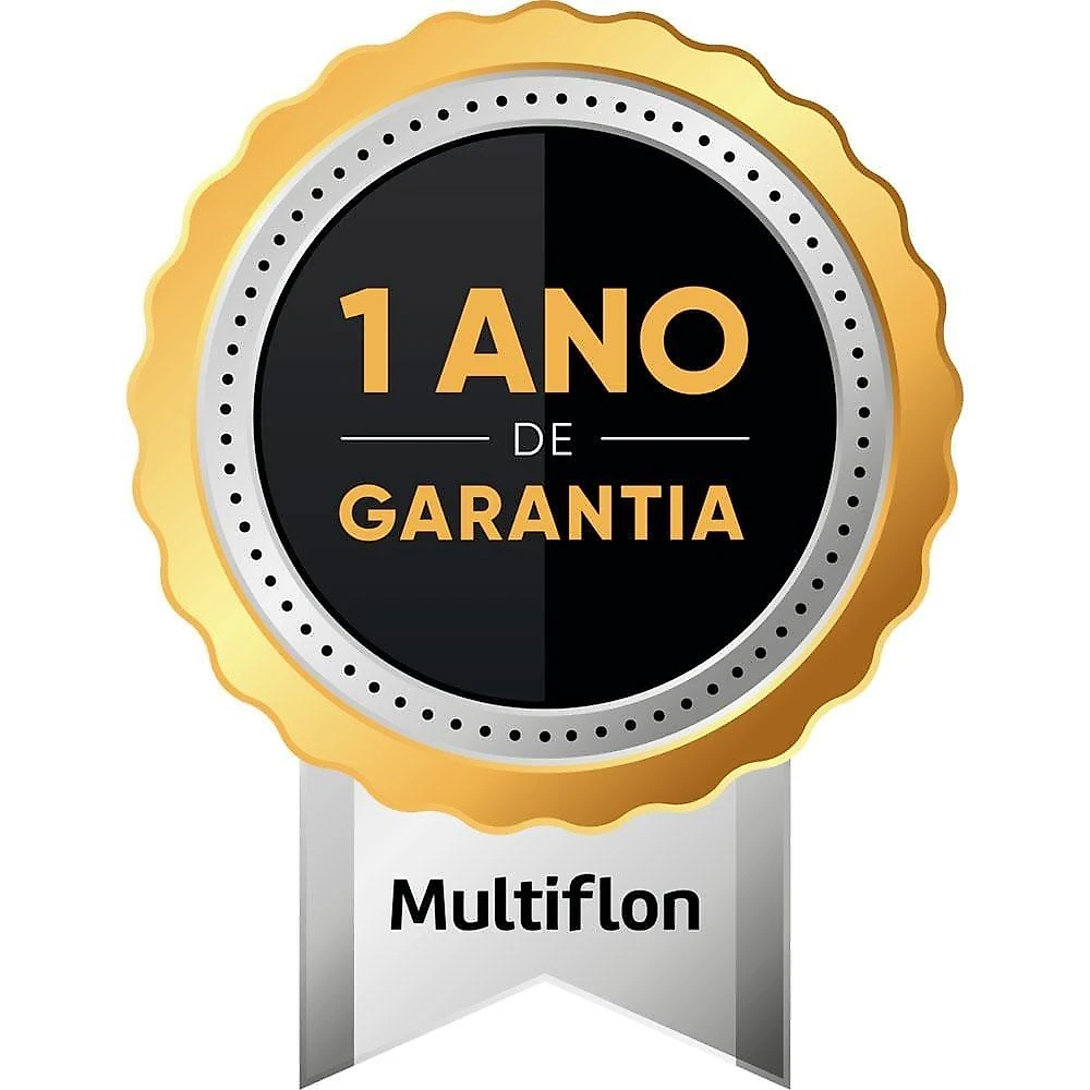 Frigideira multiflon amora com revestimento antiaderente ultra 7 vermelha - 28 cm