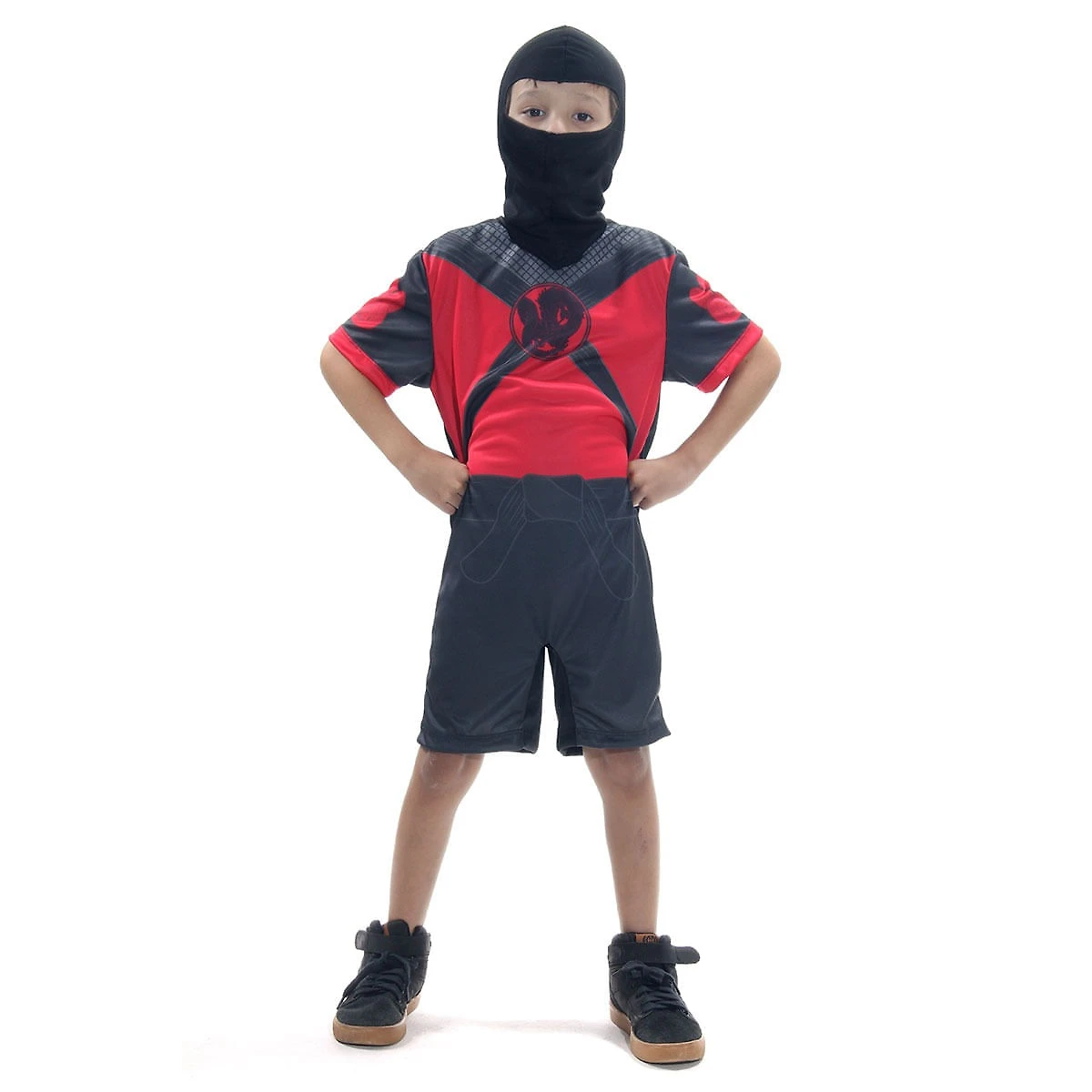 Fantasia Guerreiro Ninja Infantil Curto