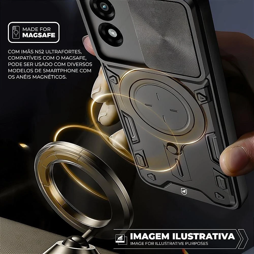 Capa Para Motorola Moto G34 - Discovery - Gshield