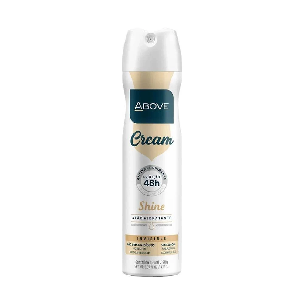 Desodorante Aerossol Above Cream Shine Women 150ml