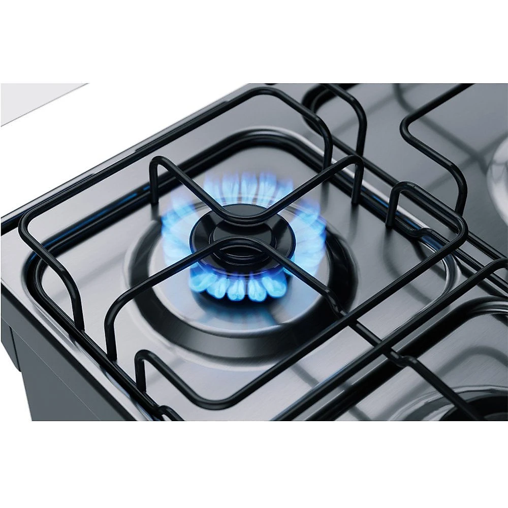 Fogão a Gás de Piso 5 Bocas Duplo Forno BFD5NCR Brastemp Inox - 110V
