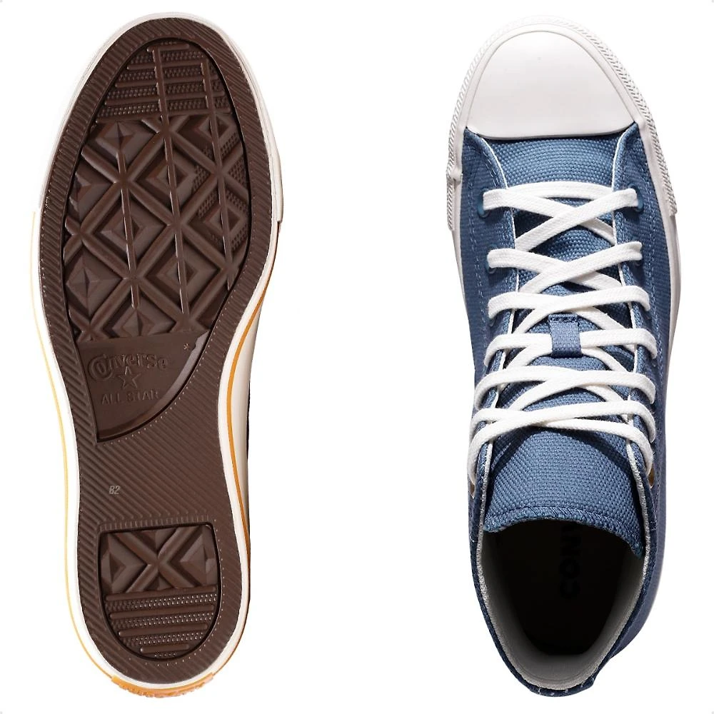 Miniatura Tênis Converse All Star Chuck Taylor Cano Alto Azul / Branco - 34