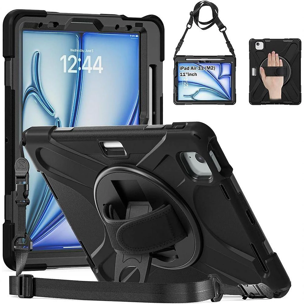 Capa Compativel Ipadd Air 11 Polegadas M2 2024 (ipadd Air 5a/4a Geração 2022/2020 10,9 Polegadas), Capa Protetora Resist