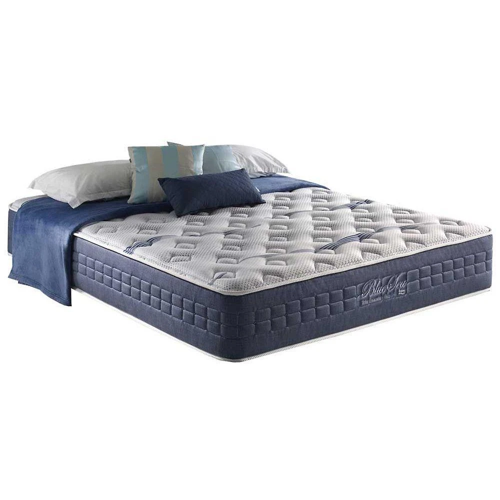 Colchão Casal Híbrido Molas Ensacadas Visco Gel D28 138x188x31CM Anjos