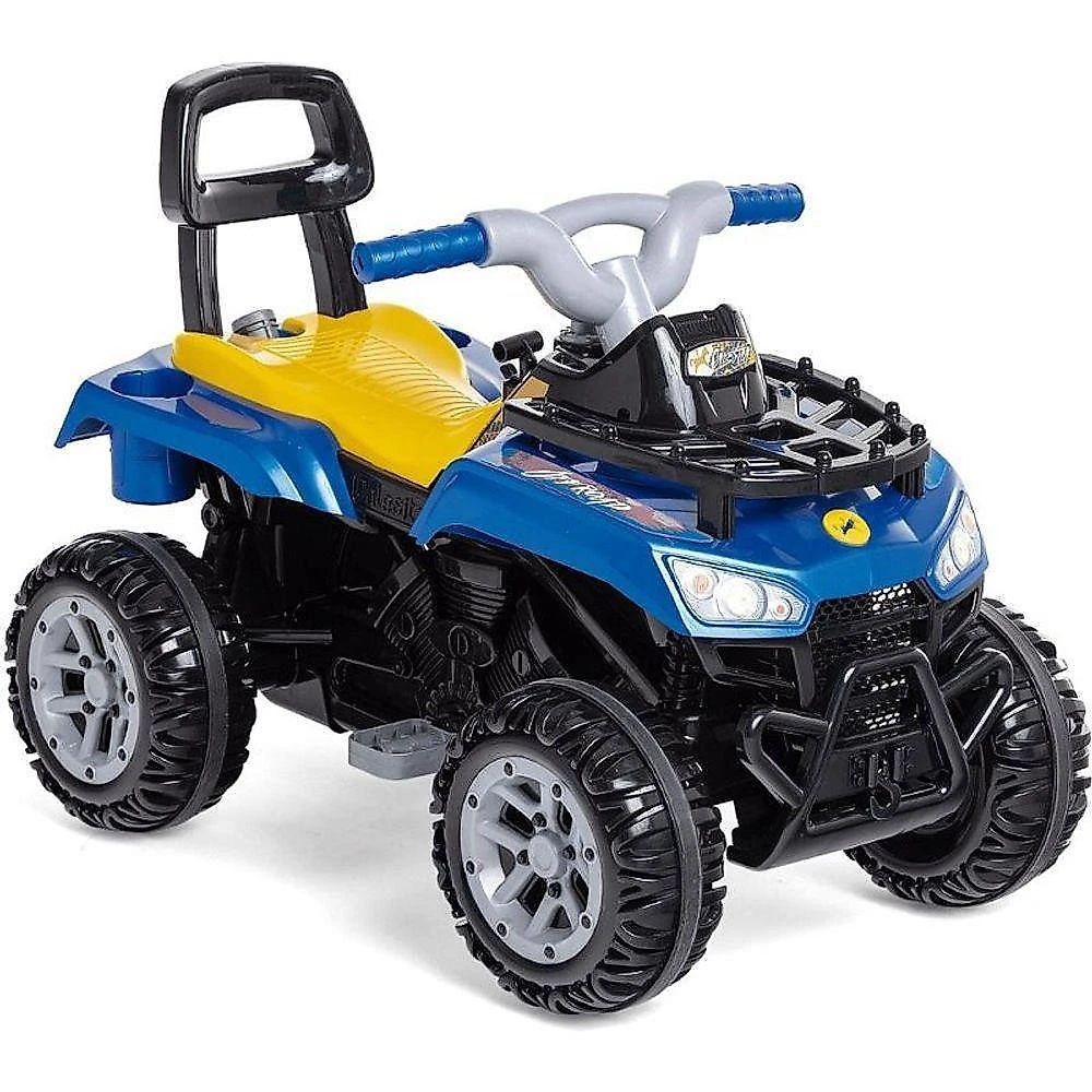 Veículo para Bebê Cross Up 2 em 1 com Som Azul Calesita Brinquedos