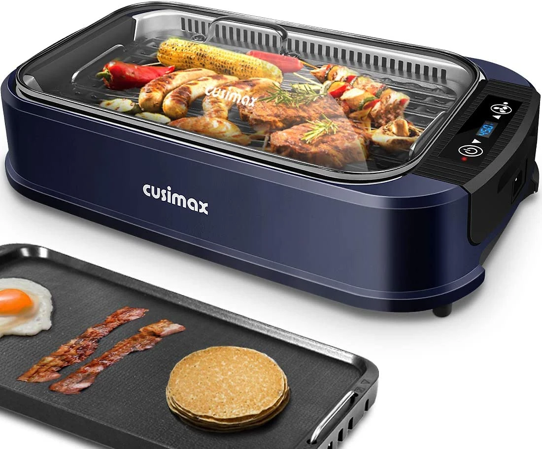 CUSIMAX Churrasqueira Elétrica Portátil 1500W110V