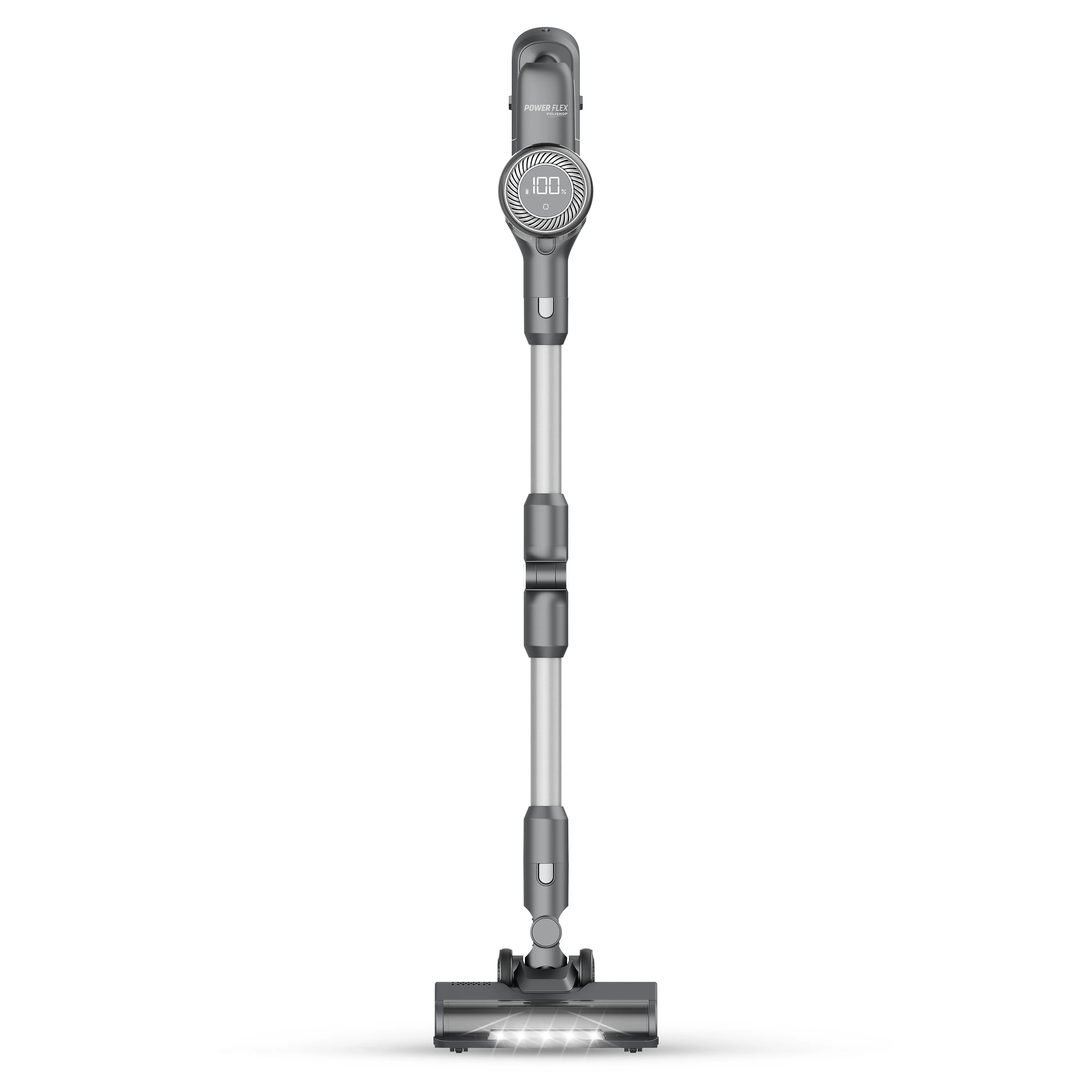 Aspirador de pó vertical sem fio 2 em 1 Power Flex Polishop