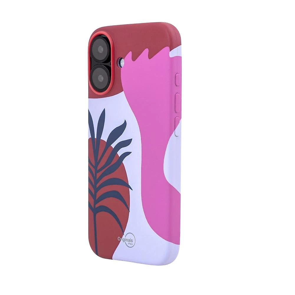 Capa Spring para iPhone 16, Originais iPlace, Pink 