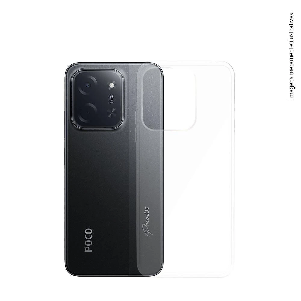 Smartphone Xiaomi Poco C85 8GB Ram 256GB Câmera 50MP Preto Dual Chip