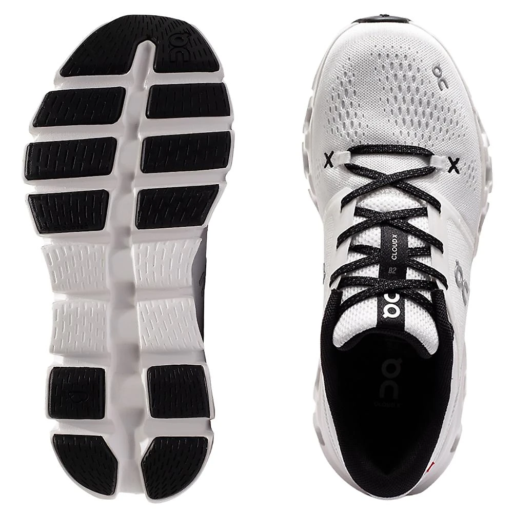 Tênis On Running Cloud X 5 Feminino Branco / Preto - 34