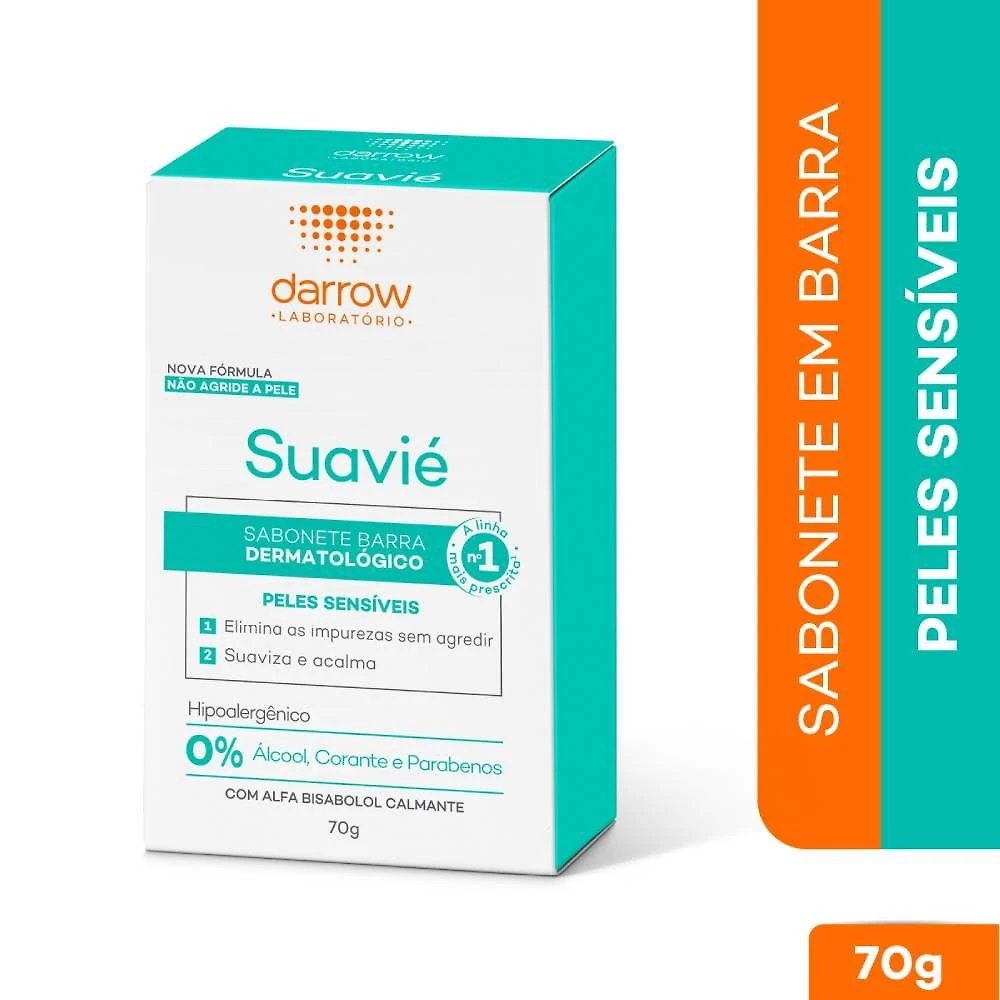 Sabonete Em Barra Darrow Suavie 70g