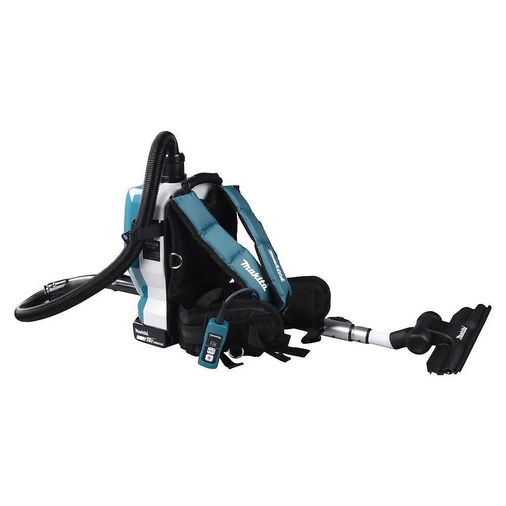 Aspirador de Pó Costal Portátil Makita DVC261Z 1,5L HEPA sem Fio 36V