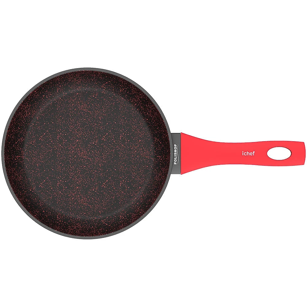 Panela Sauté Grand 24cm Ichef Home Vermelha Polishop Shark Series | Vermelho