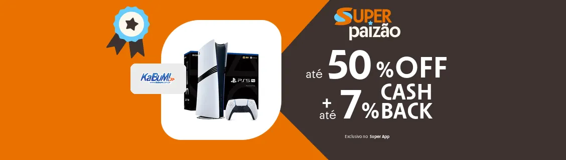 KABUM com até 7% de cashback