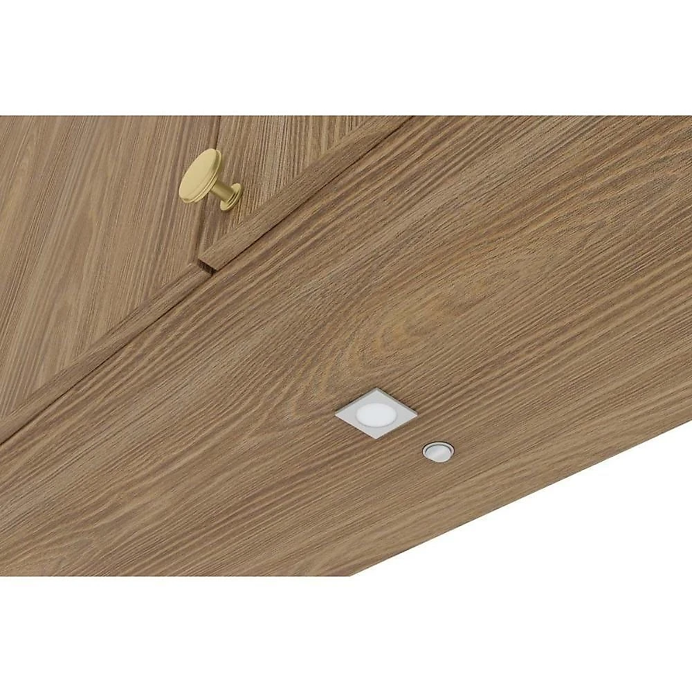 Kit Cozinha Modulada 7 Peças Botanic 3 Aéreos + 2 Balcões+ 2 Complementos M656 Nogueira Verde Oliva