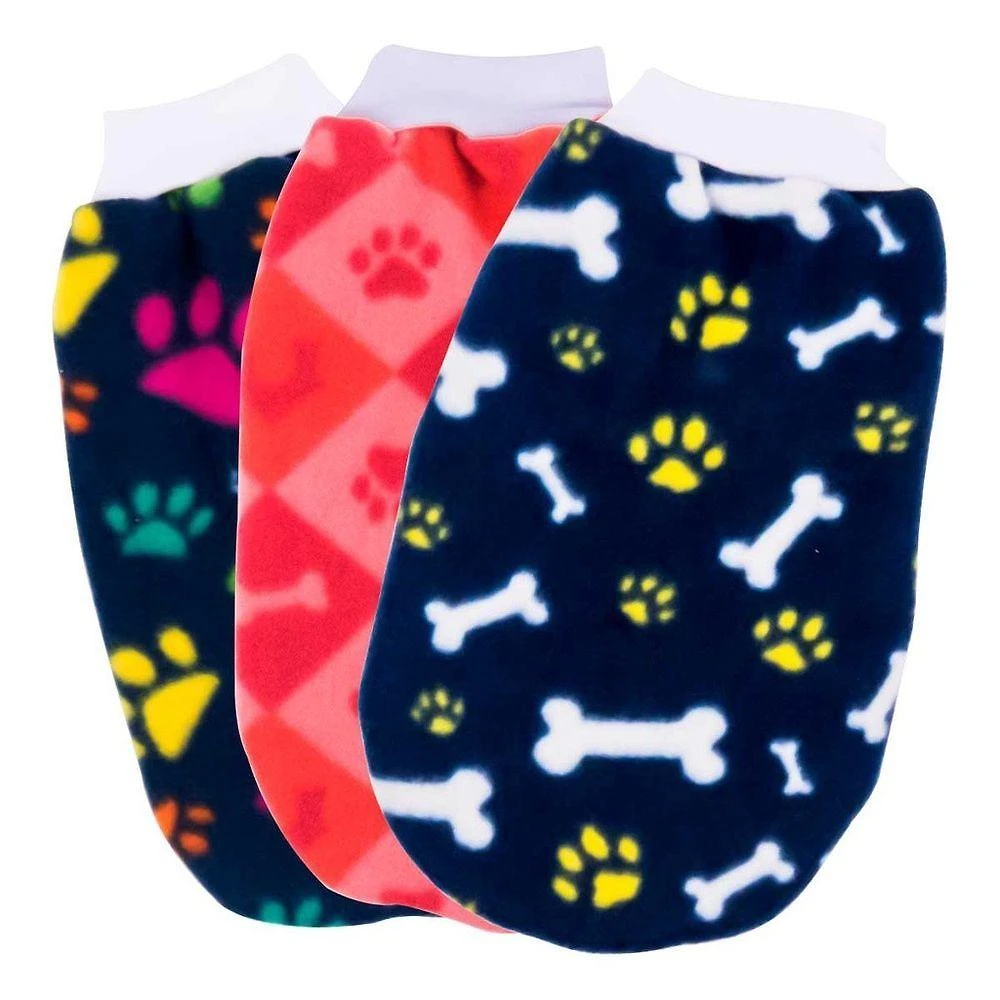 Roupa para Pet OEM Tamanho No07 Macho Pequeno ao Grande Porte Soft 3 Roupas