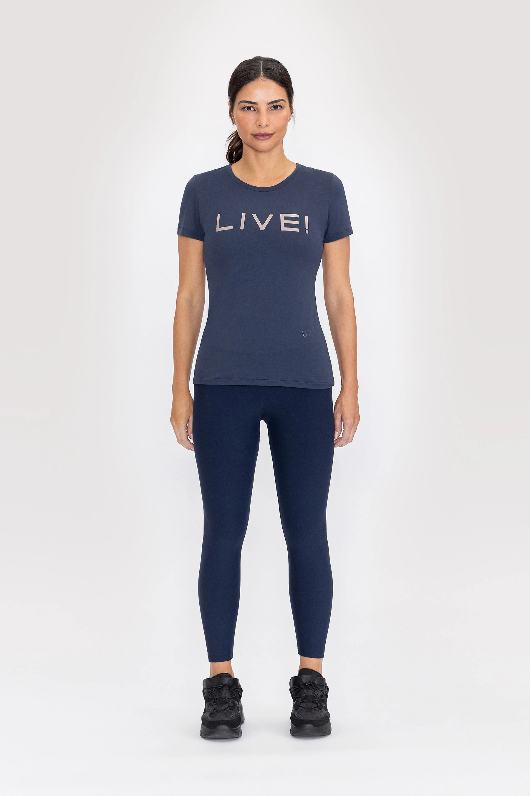Miniatura Blusa Basic LIVE! Holographic - Azul Marinho - LIVE! Azul - EG