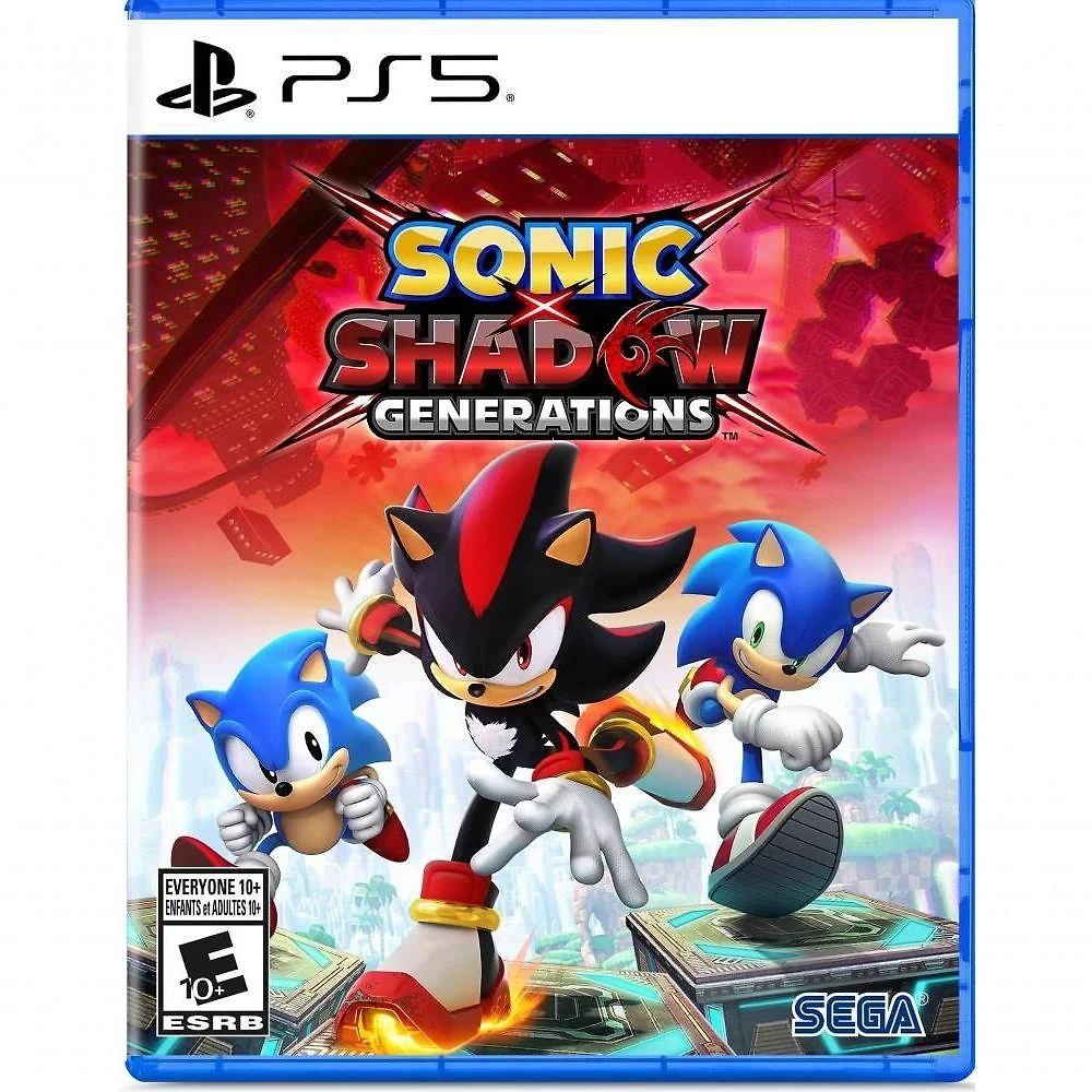 Jogo Sega Sonic X Shadow Generations para Playstation 5 com Nova Campanha e Poderes Sombrios