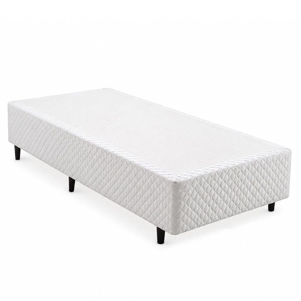 Base Cama Box Solteiro Herval taQi Class 39x96x203 cm, Branco