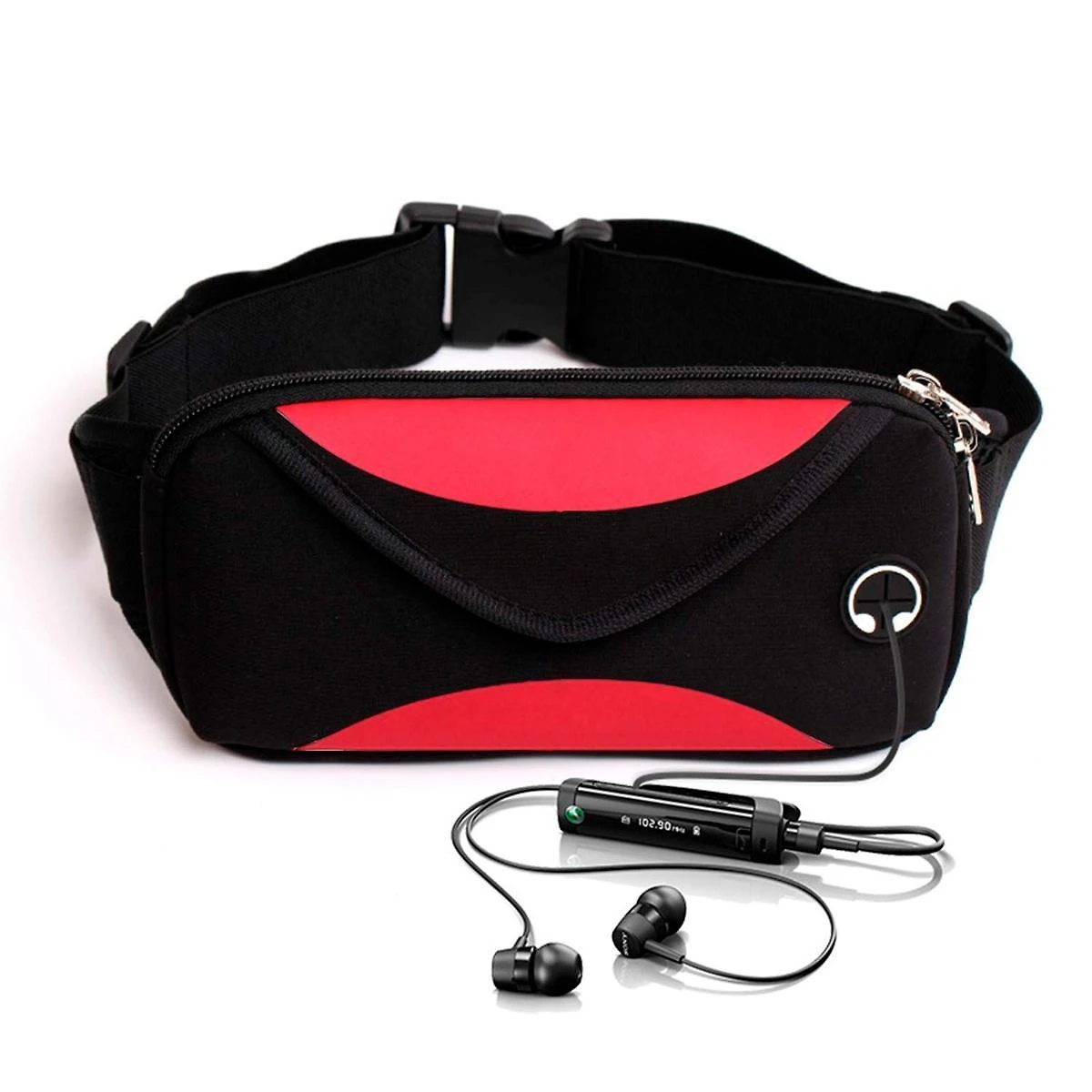 Miniatura Bolsa De Cintura Para Motoboy Motoqueiro Passeio Corrida