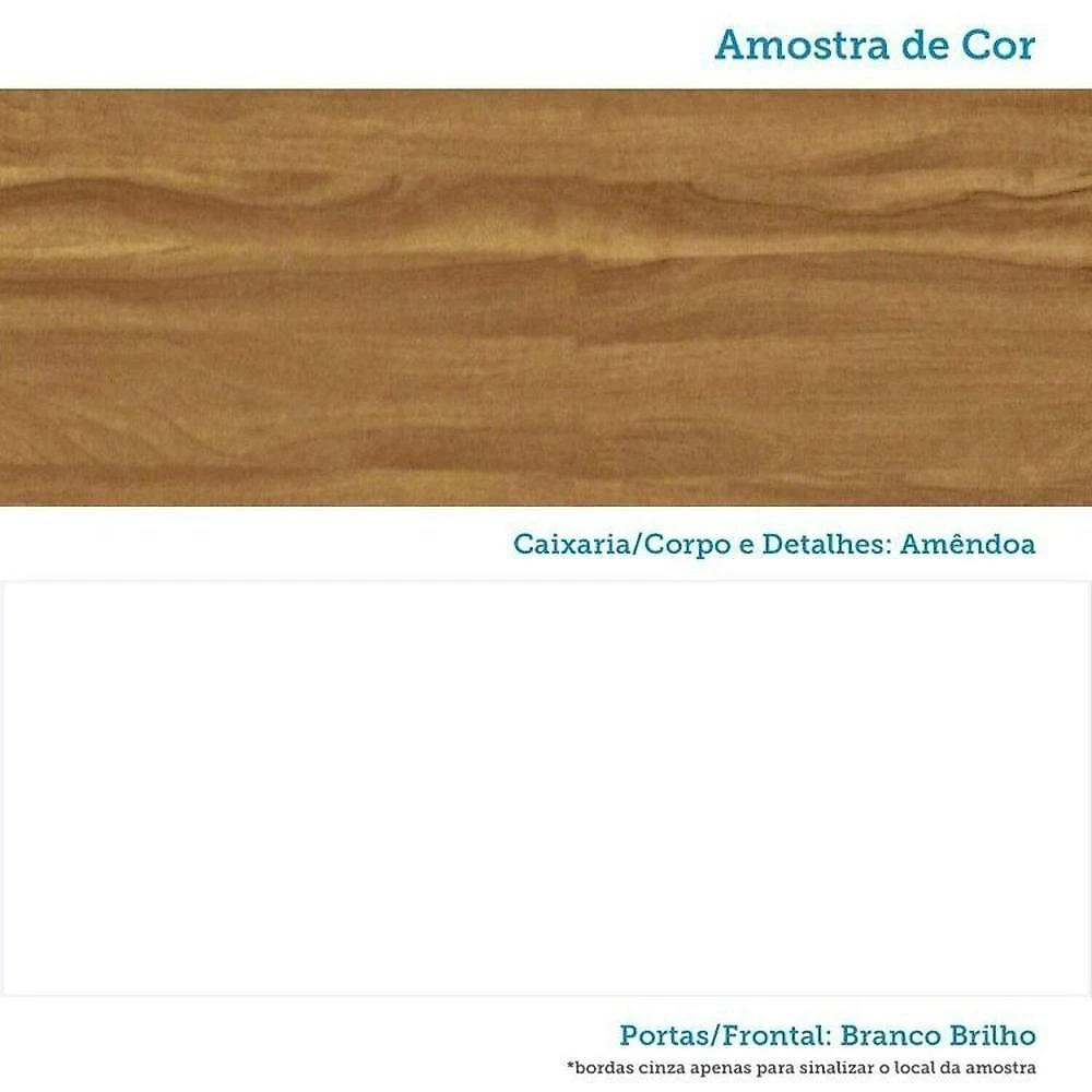 Quarto de Bebê com Guarda-roupa Cômoda e Berço com Capitonê 100% Mdf Maya Provençal Espresso Móveis Branco Brilho/Amêndoa/Branco