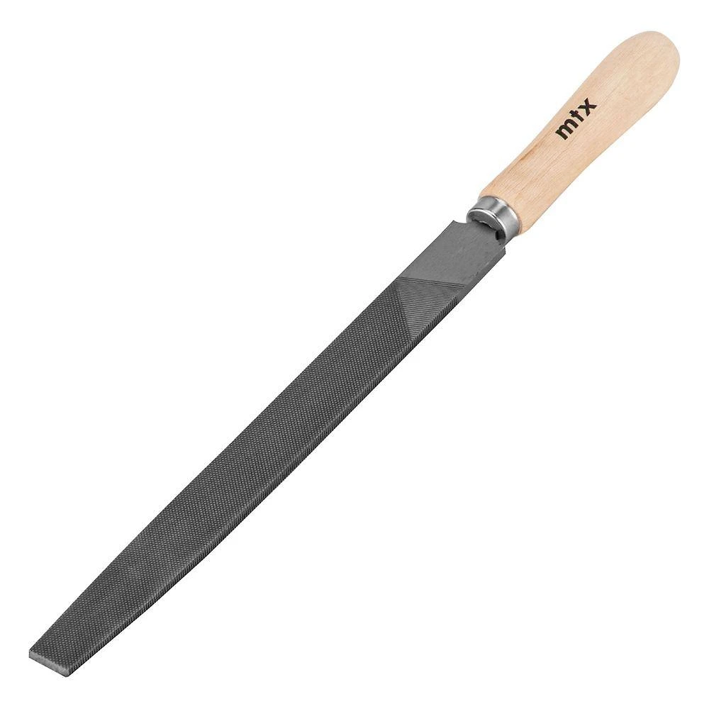 Lima Chata Murca 10' Cabo Madeira 250mm Aço Carbono Mtx