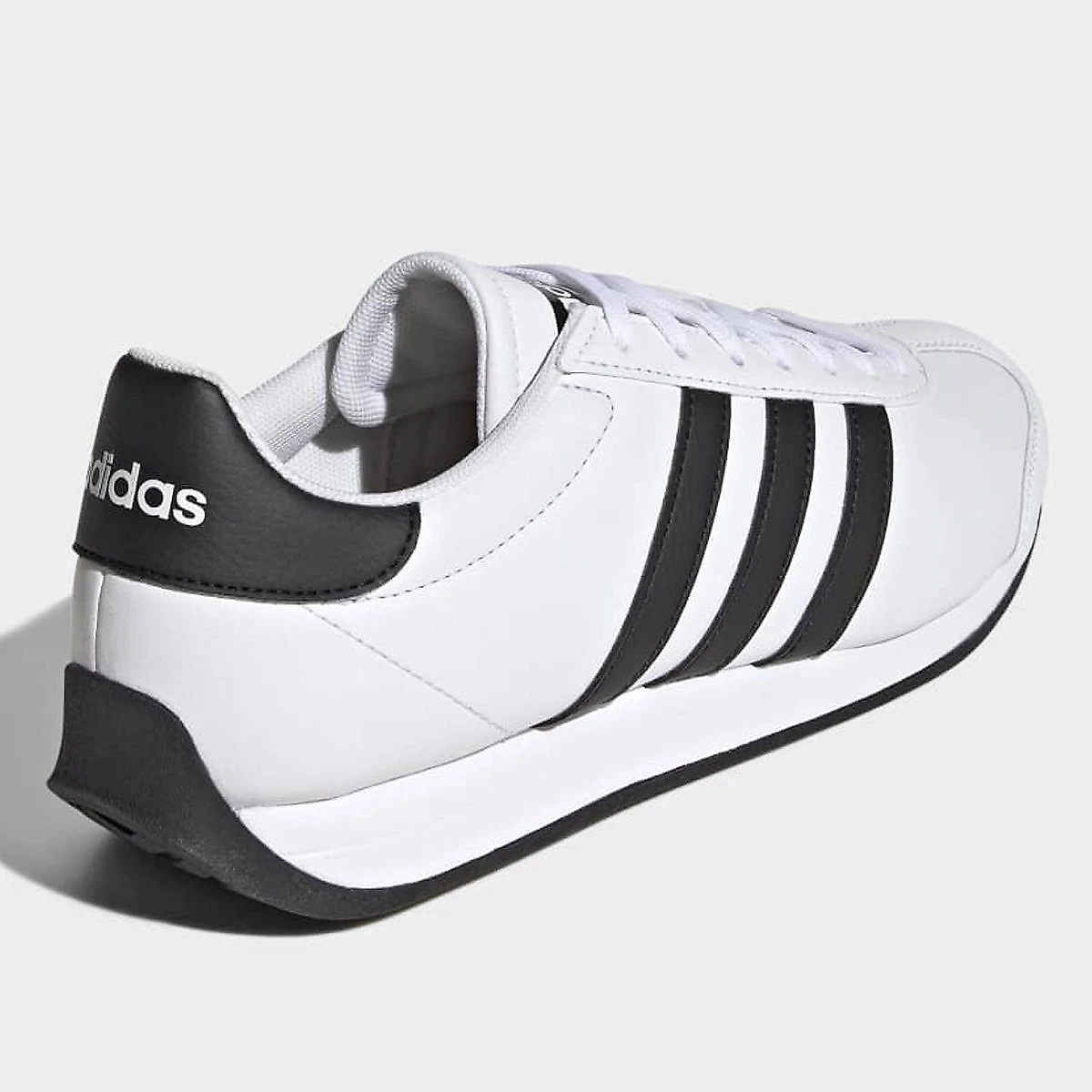 Tênis Adidas Runvista Masculino Branco+Preto - 38