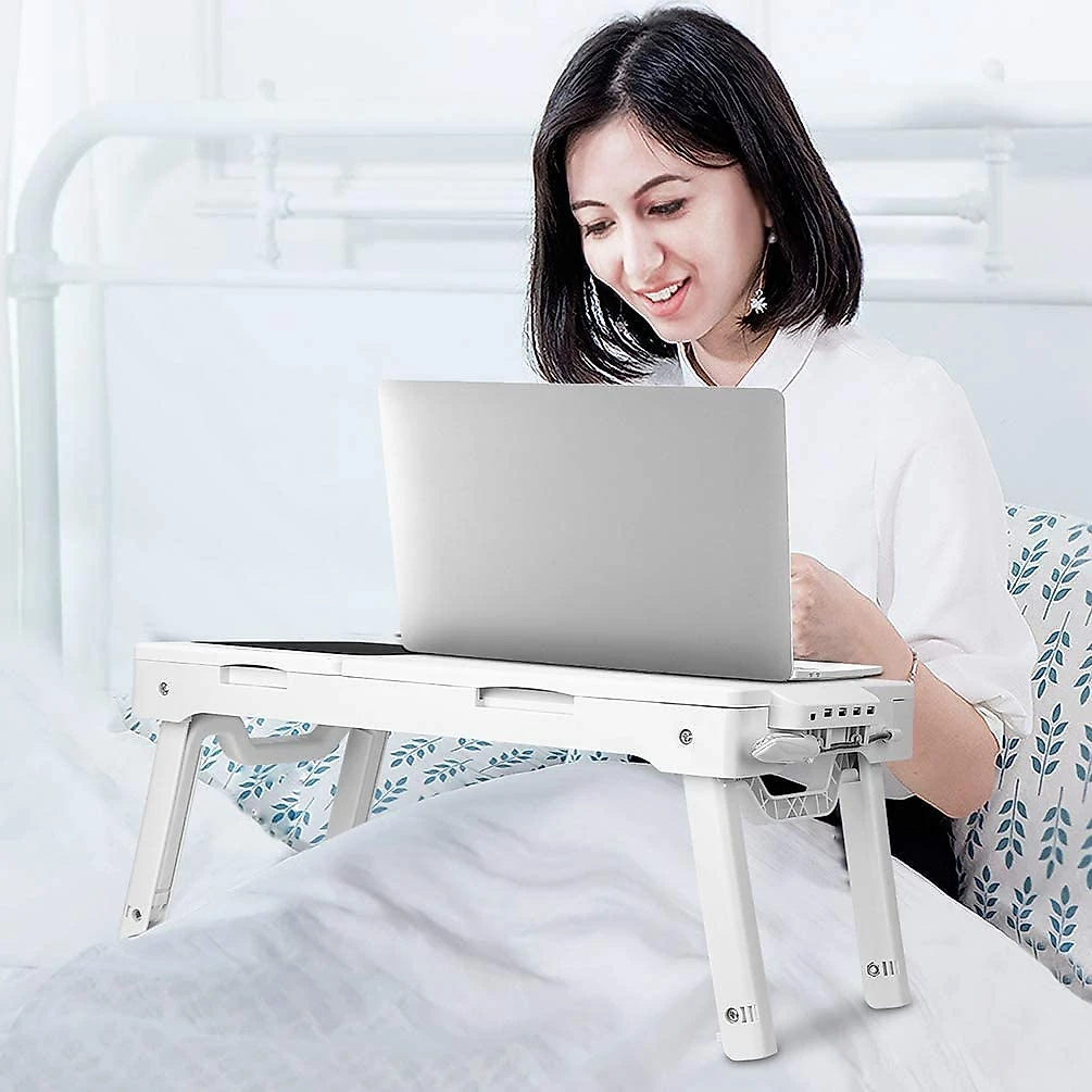 Mesa bandeja para laptop branco
