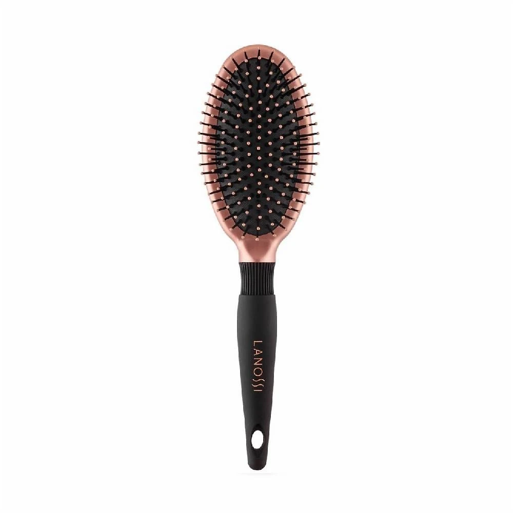 Escova De Cabelo Lanossi Bronzer Raquete Oval